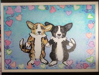 Surrounded by love Cardi 5x7 Surrounded by love Cardi 5x7