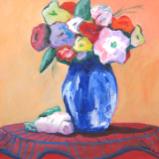 BLUE VASE - SOLD