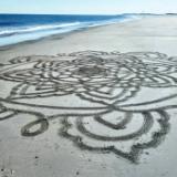 large scale sand mandala