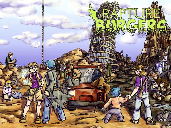 Rapture Burgers Volume 3 Cover