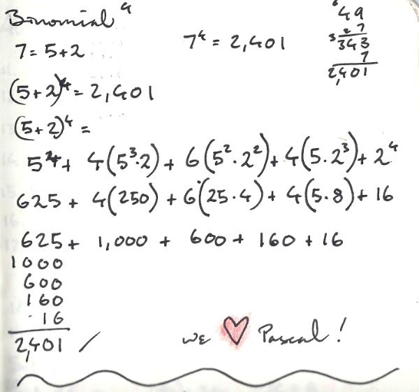 Binomial to the Fourth Power - via Pascal!