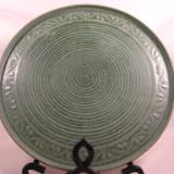 111205.B Platter with Mint Glaze