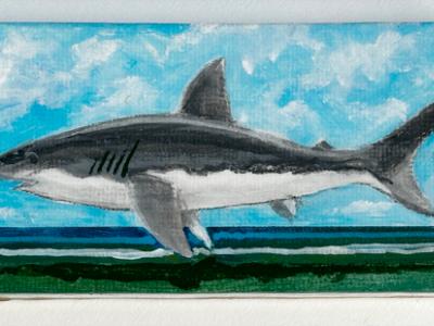SHARK OVER CAPITOLA SHARK OVER CAPITOLA