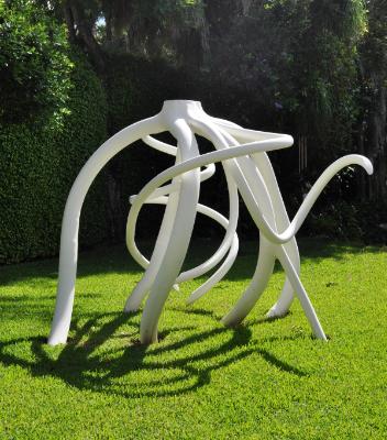 "white rainbow root” Sculptor Steve Tobin "white rainbow root” Sculptor Steve Tobin