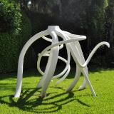 "white rainbow root”   Sculptor Steve Tobin