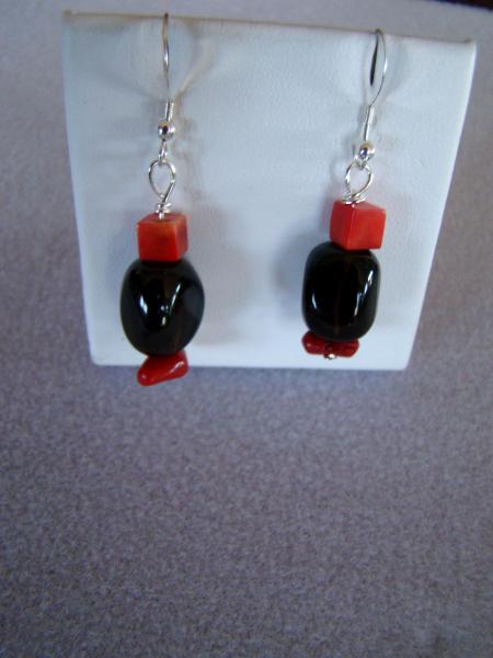 #35A Smokey quartz/Coral