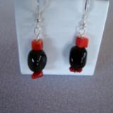 #35A Smokey quartz/Coral