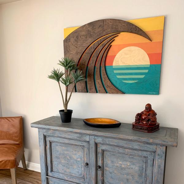 Wave Artwork & Sculptures