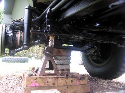 Wax-oiling chassis