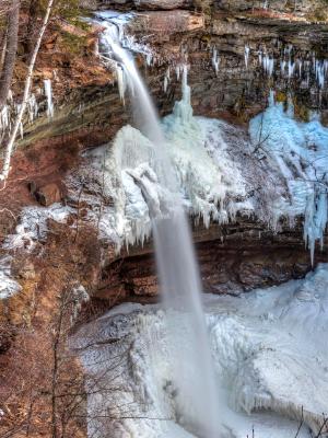 Kaaterskills Falls Icy Plunge Kaaterskills Falls Icy Plunge