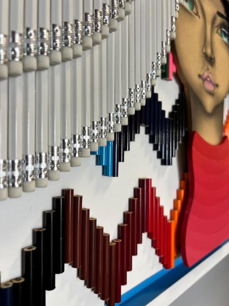 Wavelength (Original) (27x51 inches) 