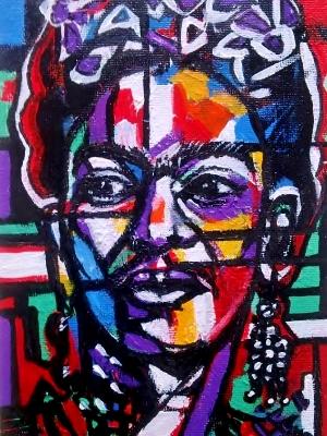 Painting 8 of 10 Fun Frida Commissions Painting 8 of 10 Fun Frida Commissions