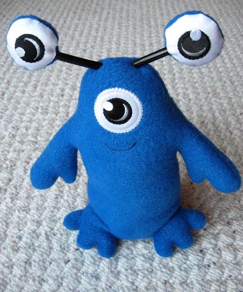 Plush Barry Blue 1