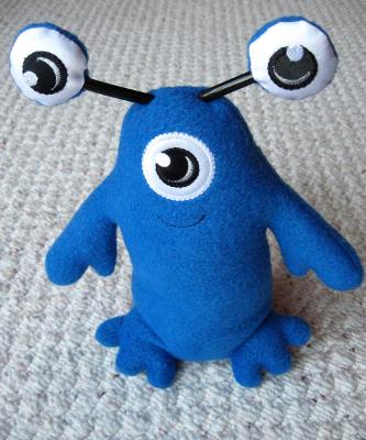 Plush Barry Blue 1