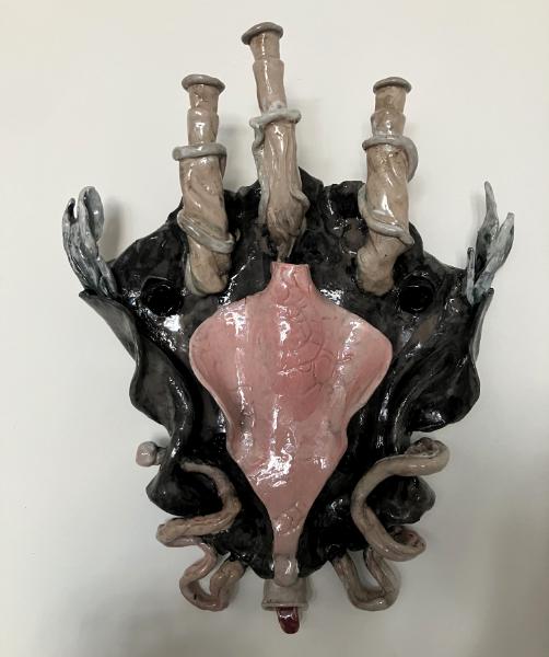 18" tall, Sconce for the SeaGod2
