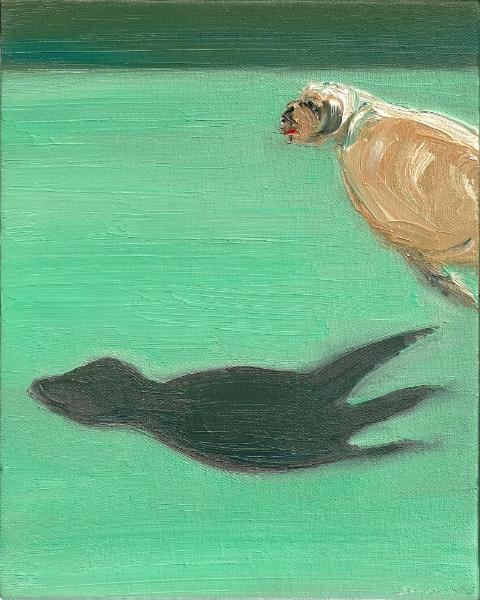 "Eclipse" Oil/canvas 8"x10"