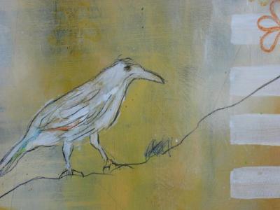 Weisser Rabe (white raven) detail