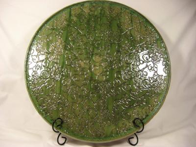 110615.X Wedding Veil Lace Platter