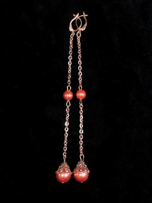 Long Drop Earrings 5"