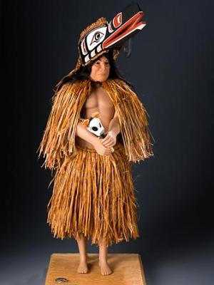 Kwaguilth Raven Dancer Figure