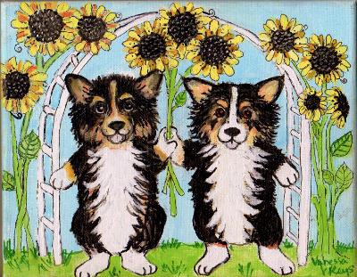 Fluffs with Sunflowers Fluffs with Sunflowers