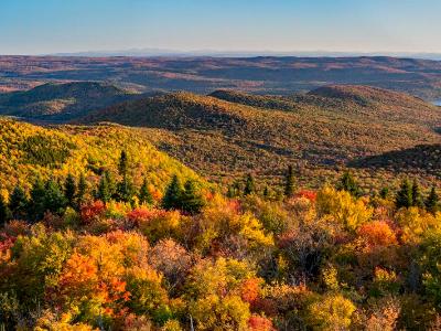 Great Sacandaga Lake From Hadley Mountain (Click for full width)