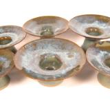 120426.ABCDEF Flower Vases with Multiple Glazes