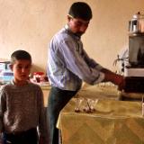 Providing tea at the Grand bazzar