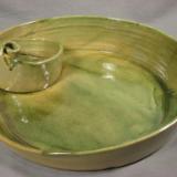 111018.C Chip-N-Dip with Green Glaze