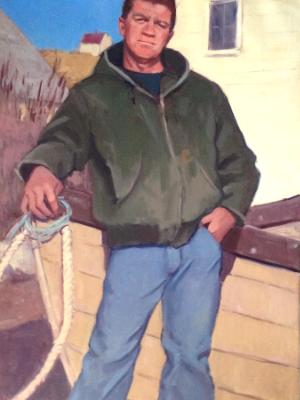 Rusty 30x48" oil Rusty 30x48" oil