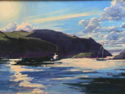 Clouds over Manana 20x30" oil Clouds over Manana 20x30" oil