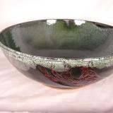 110721.B Large Carved Bowl