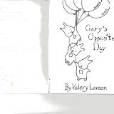 Gary's opposite Day - title page sketch
