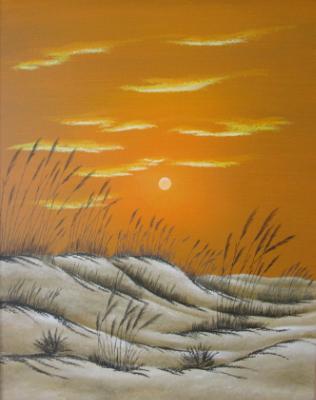 Seaoats at Sunset Seaoats at Sunset