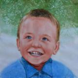 Portrait of a little boy, 35cm x 45cm, 2015