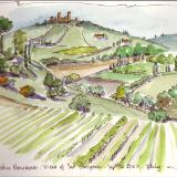 View of San Gimignano, Italy