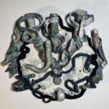 26" diameter, Primordial Landscape