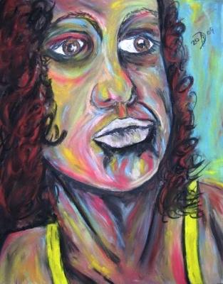 She Thinks back to Childhood and the Stories Her Uncle Told Her About the Whimsical Beastie Named Alfred, Who Swam Through... She Thinks back to Childhood and the Stories Her Uncle Told Her About the Whimsical Beastie Named Alfred, Who Swam Through...