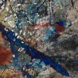 Mounted Mini Abstract 5 (Blue Series 1-12)