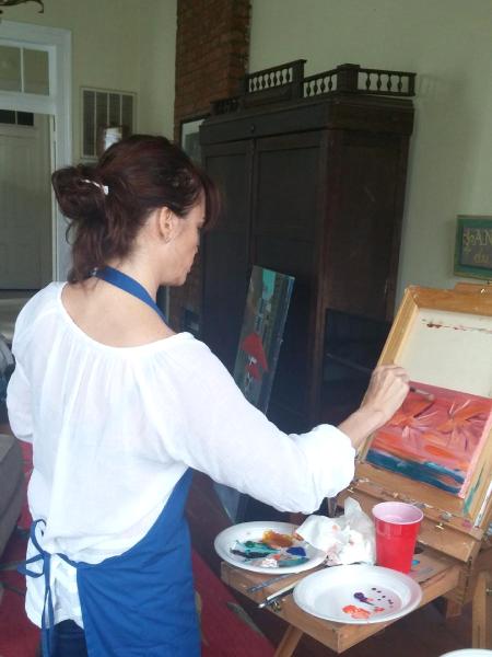 Painting Inside---Lauren from NC