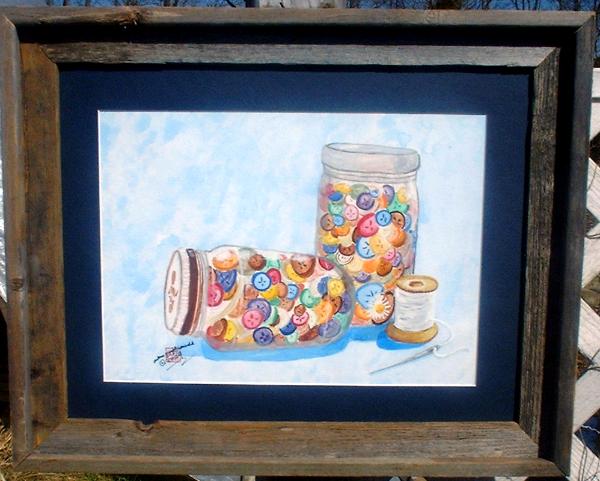 My Grandmother's Button Jars