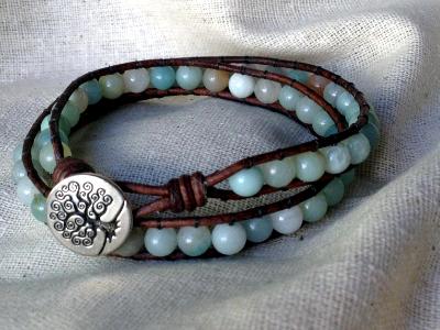 Amazonite Double Wrap Bracelet Amazonite Double Wrap Bracelet