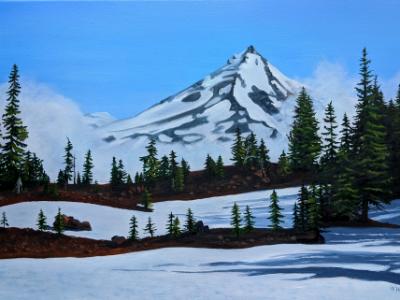 Mt. Jefferson in Spring Mt. Jefferson in Spring