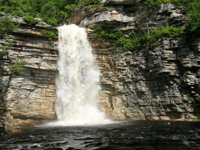 Awosting Falls Wide Awosting Falls Wide