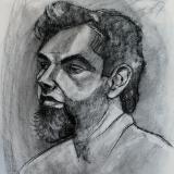 Robert, Charcoal Portrait