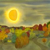 Autumn Silk Moon