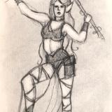 Dark Elf, Staff Raised