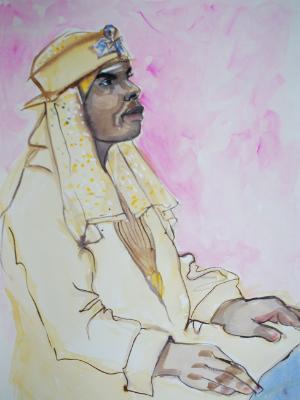 Paradise, Seated Pose (Sold) Paradise, Seated Pose (Sold)
