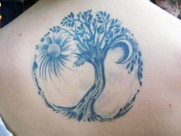 Original Tree of Life Tattoo Design by Liza Paizia