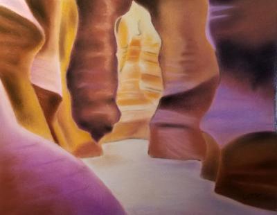 "Antelope Canyon Pillars"